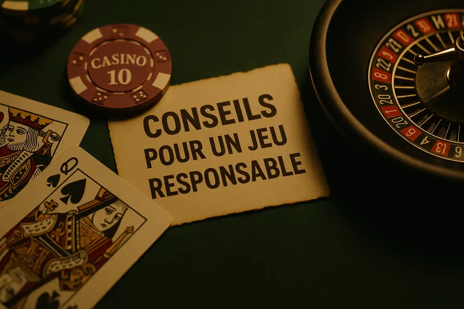Conseils pour un jeu responsable